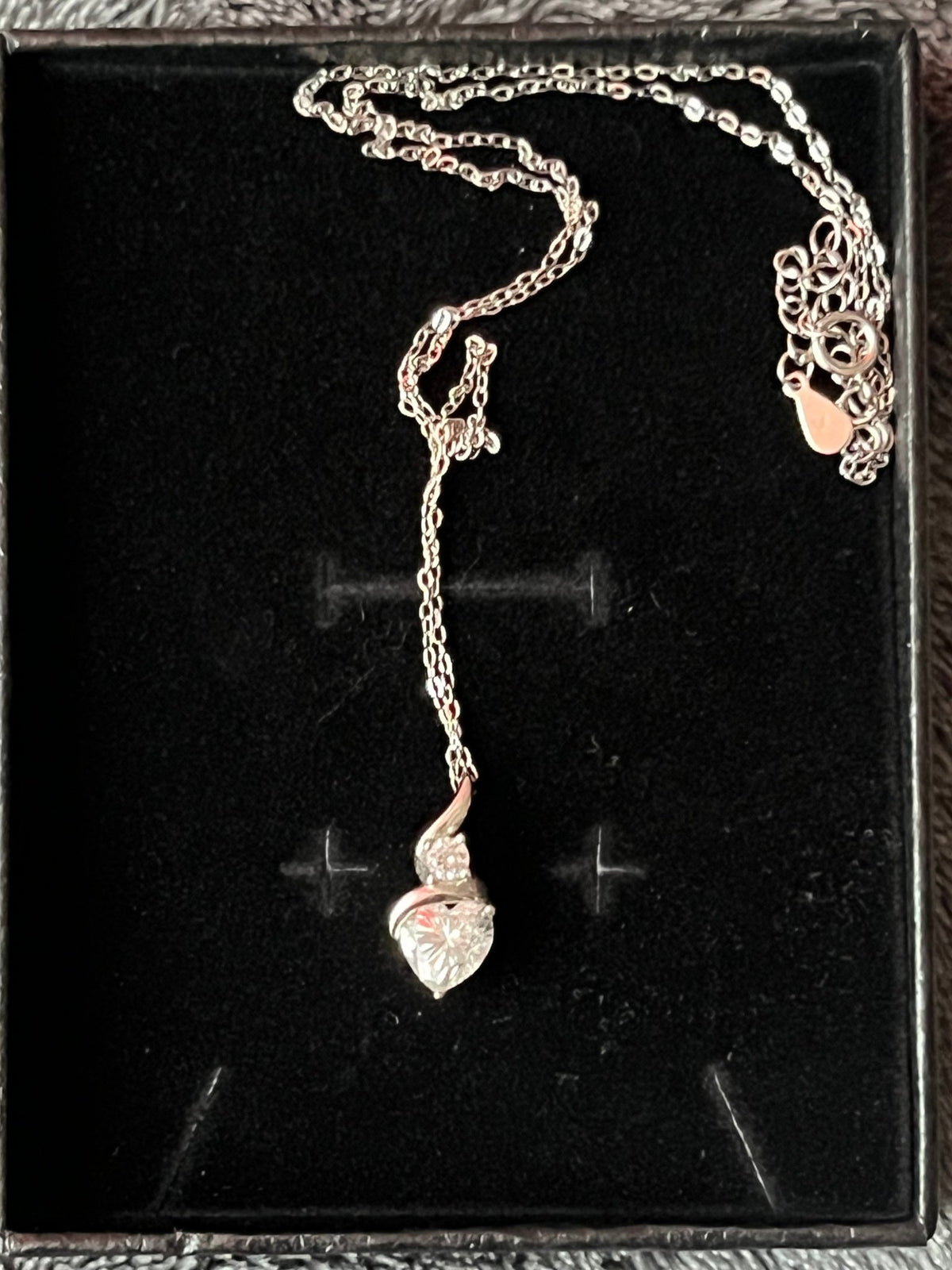 1CT D-Color VVS Moissanite Necklace – S925 Sterling Silver - 💜 The Cozy Beauty Room