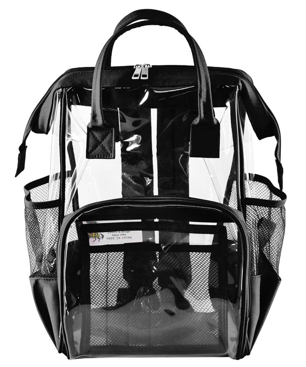 Clear Red Backpack ❤️ Stylish & Everyday Essential - 💜 The Cozy Beauty Room