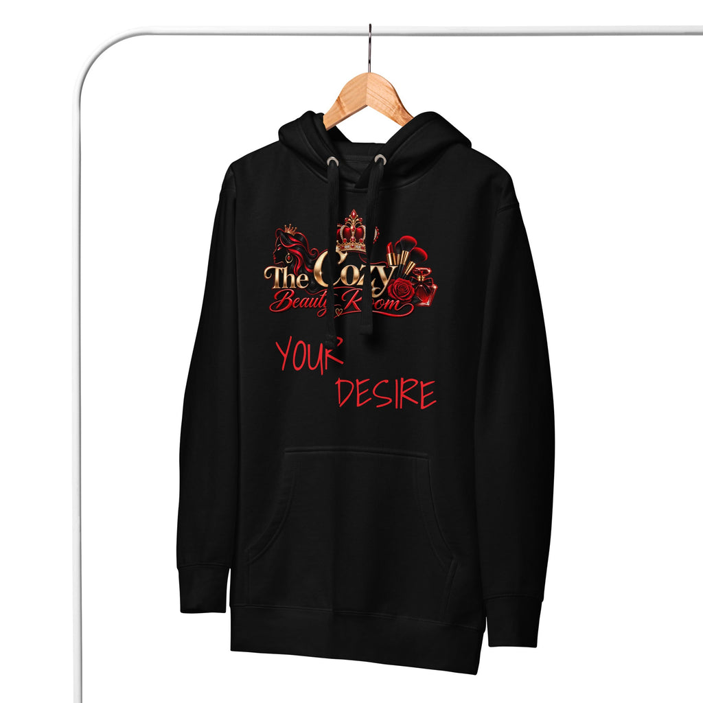 Desire Queen Edition Hoodie CBR Crown Your Confidence - 💜 The Cozy Beauty Room