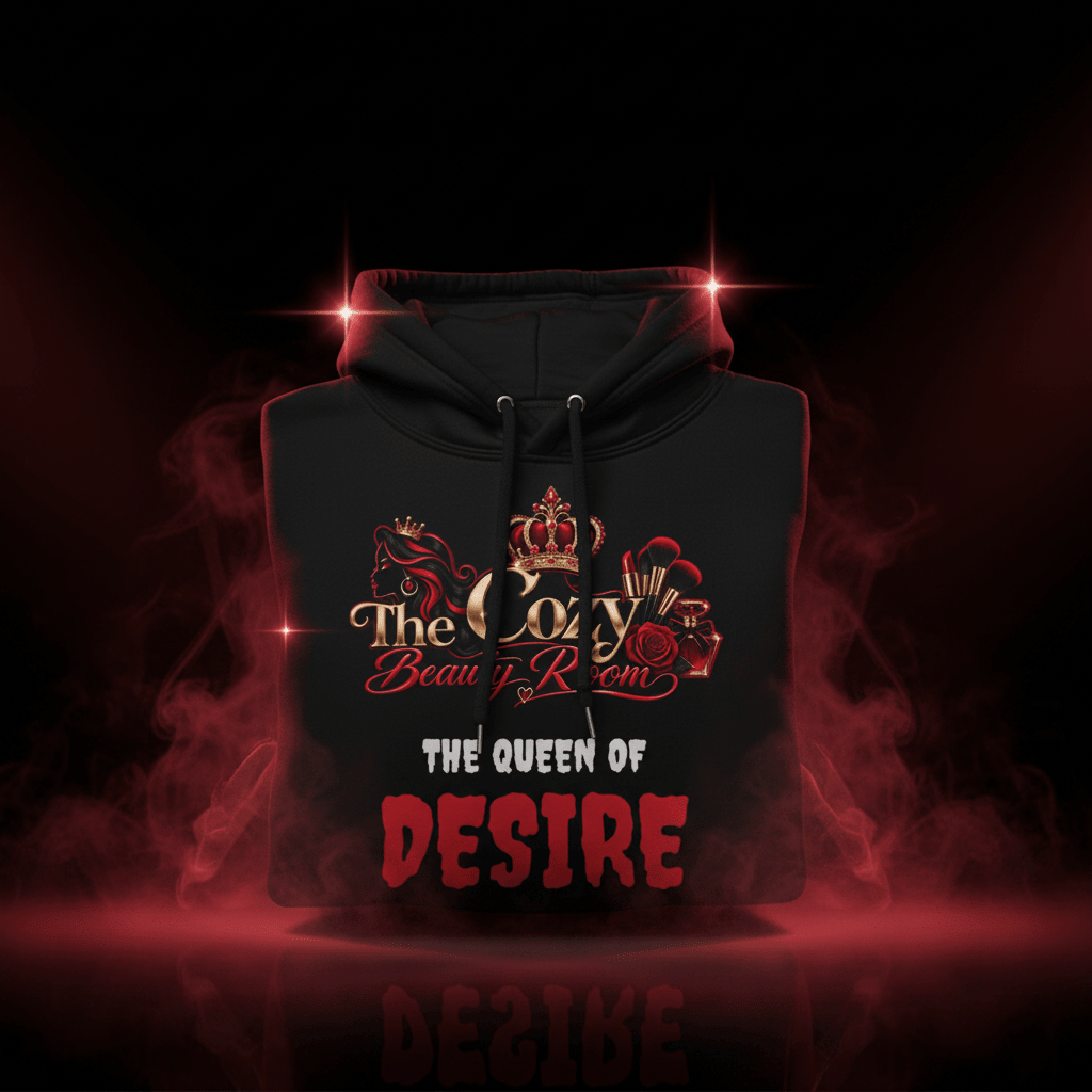 Desire Queen Edition Hoodie CBR Crown Your Confidence - 💜 The Cozy Beauty Room
