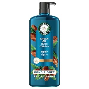 Herbal Essences Argan Oil Paraben Free Conditioner, Hair Repair, 20.2 fl oz, with Certified Camellia Oil and Aloe Vera, For All Hair Types, Especially Damaged Hair - 💜 The Cozy Beauty Room