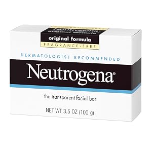 Neutrogena Original Fragrance-Free Facial Cleansing Bar, 3.5 oz - 💜 The Cozy Beauty Room