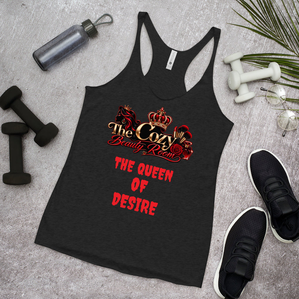 The Queen of Desire — Statement Tank - 💜 The Cozy Beauty Room
