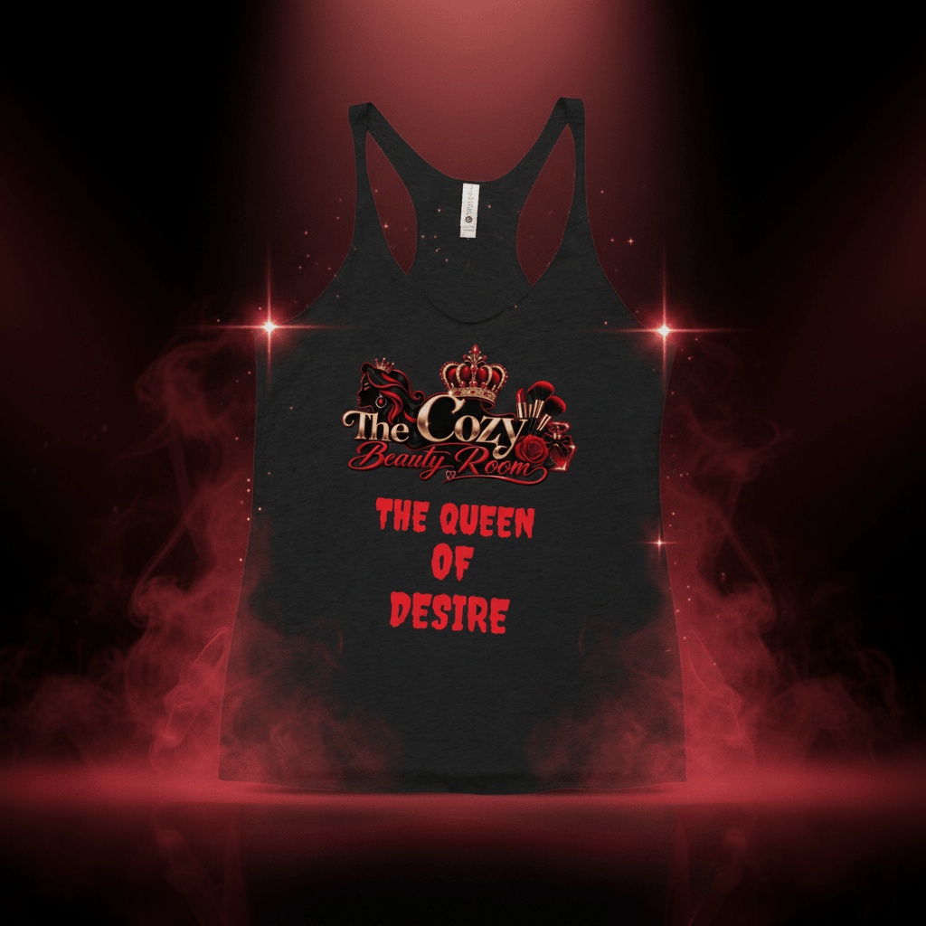 The Queen of Desire — Statement Tank - 💜 The Cozy Beauty Room